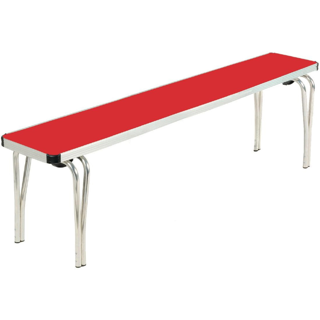 Gopak Contour Stacking Bench Red 5ft - DM699 Benches Gopak   