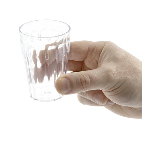 Olympia Kristallon Polycarbonate Tumblers 141.3ml (Pack of 12) - DP239 Plastic Drinkware Olympia   