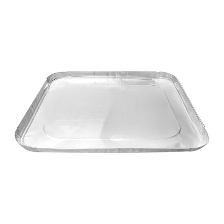 Fiesta Recyclable Foil Lid for 1/2 GN Containers (Pack of 5) - DP262 Takeaway Food Containers Fiesta Recyclable   