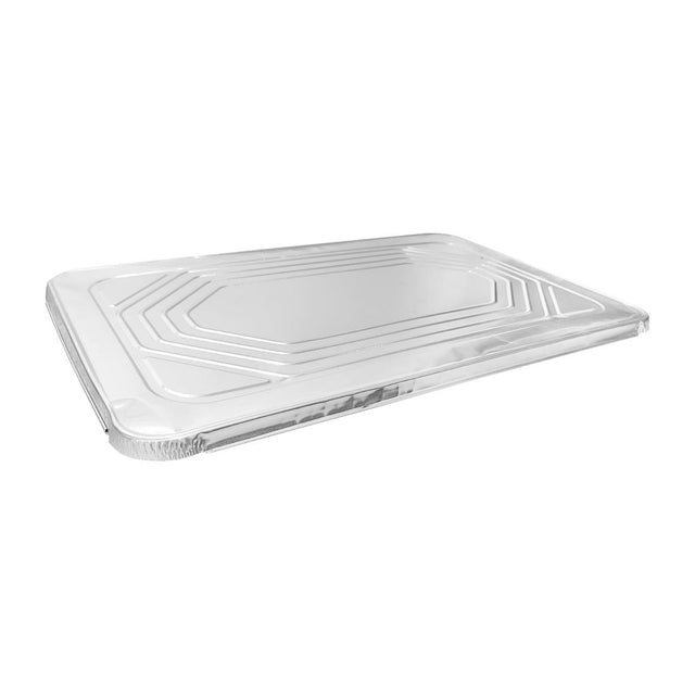 Fiesta Recyclable Foil Lid for 1/1 GN Containers (Pack of 5) - DP263 Takeaway Food Containers Fiesta Recyclable   