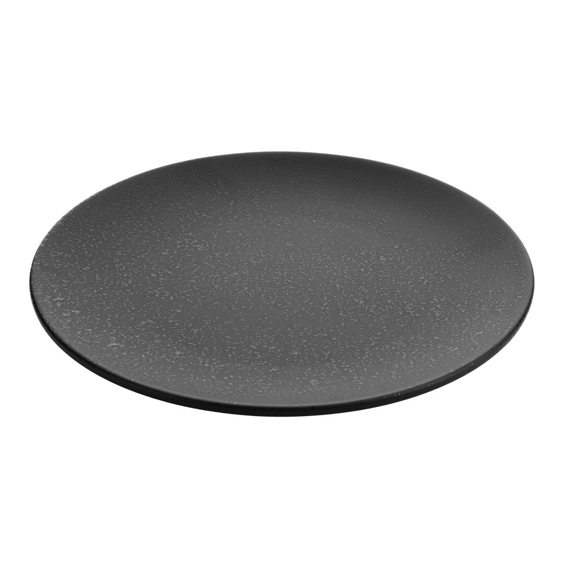 Olympia Fusion Round Black Coupe Plates 203mm (Pack of 6) - DR087 Plates Olympia