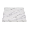 Bolero Pre-Drilled Square Table Top Marble Effect 600mm - DT444 Stone Effect Table Tops Bolero   