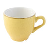 Churchill Stonecast Mustard Seed Espresso Cup 100ml (Pack of 12) - DX041 Cups and Mugs Churchill