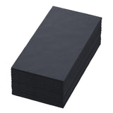 Duni Tissue Dinner Napkin Black 40x40cm (Pack of 1250) - DX507 Paper Napkins Duni   