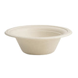 Vegware Compostable Nourish Moulded Fibre Bowl Natural 12oz/340ml (Pack of 500) - DX581 Disposable Plates & Bowls Vegware   