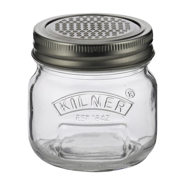 Kilner Storage Jar & Fine Grater Lid 250ml - DX944  Kilner   