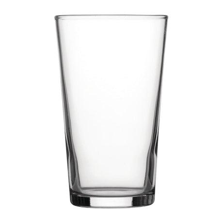 Utopia Toughened Conical Beer Glasses 280ml CE Marked (Pack of 48) - DY268 Beer Glasses Utopia   