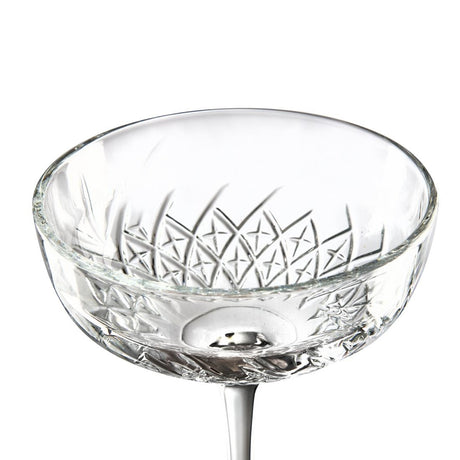 Utopia Timeless Vintage Champagne Saucers 270ml (Pack of 12) - DY301 Champagne Glasses Utopia   