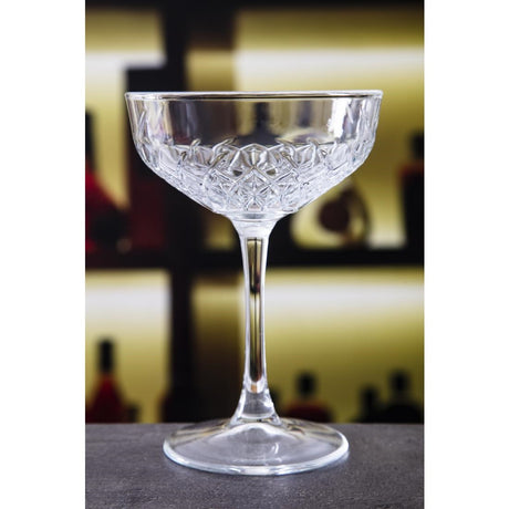 Utopia Timeless Vintage Champagne Saucers 270ml (Pack of 12) - DY301 Champagne Glasses Utopia   