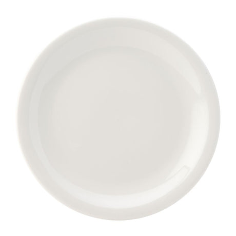 Utopia Titan Narrow Rimmed Plates White 240mm (Pack of 24) - DY318 Utopia Crockery Utopia   