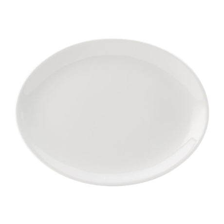 Utopia Titan Oval Plates White 210mm (Pack of 24) - DY323 Utopia Crockery Utopia   