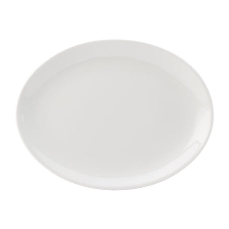 Utopia Titan Oval Plates White 240mm (Pack of 24) - DY324 Utopia Crockery Utopia   