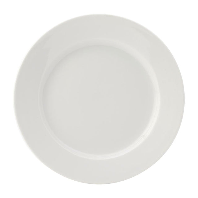 Utopia Titan Winged Plates White 190mm (Pack of 6) - DY341 Utopia Crockery Utopia   