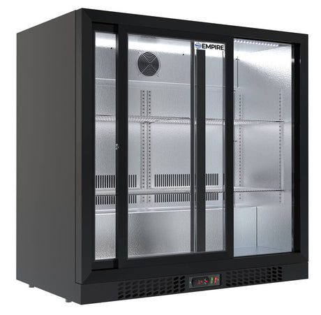 Empire Premium Double Door 208 Litre Bottle Cooler Sliding Doors - CL-210S-EE - Graded Item Double Door Bottle Coolers Empire