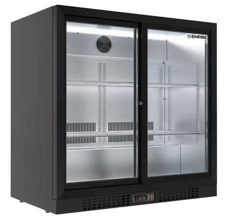 Empire Premium Double Door 208 Litre Bottle Cooler Sliding Doors - CL-210S-EE - Graded Item Double Door Bottle Coolers Empire