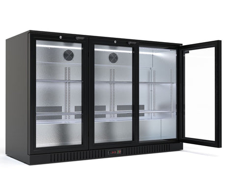 Empire Premium Triple Door 330ltr Bottle Cooler Hinged Doors - CL-320H-EE Triple Door Bottle Coolers Empire   