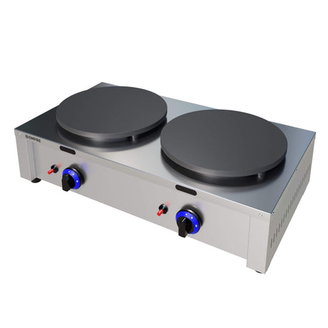 Empire Twin Plate Gas Crepe Maker 400mm x 2 - EMP-BJL-2G-D-OZ Crepe Makers & Pancake Machines Empire   