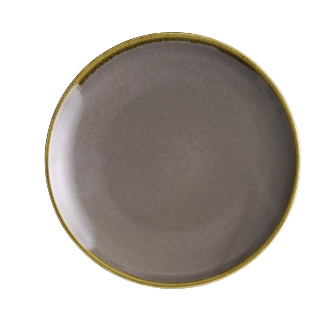 Olympia Kiln Smoke Round Coupe Plates 180mm (Pack of 6) - FA027 Plates Olympia