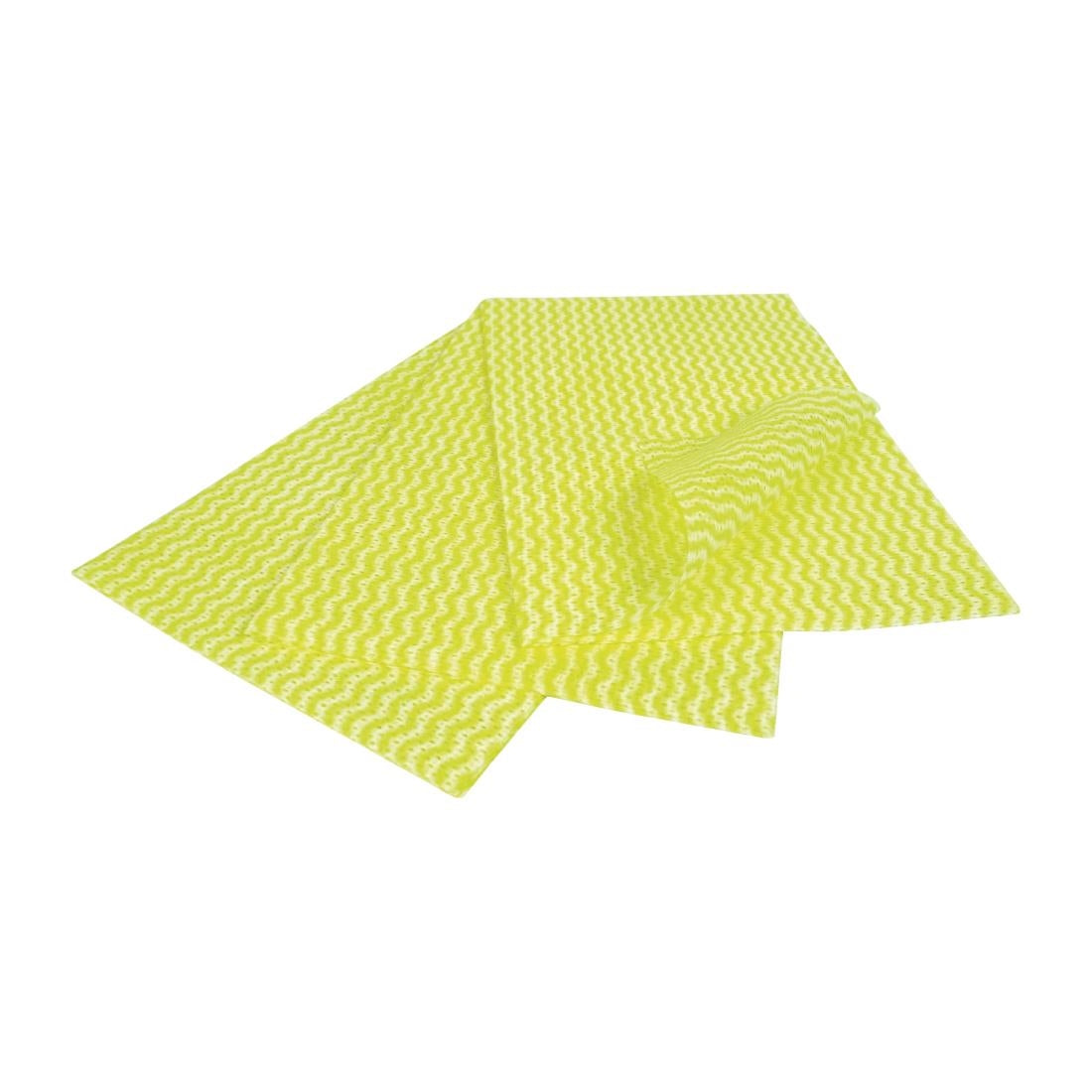 EcoTech Envirowipe Antibacterial Compostable Cleaning Cloths Yellow (25 Pack) - FA210  EcoTech   