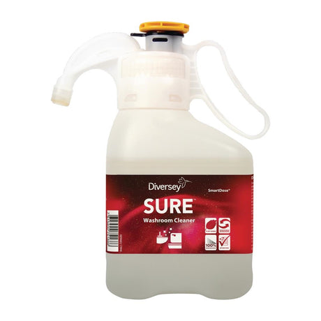 Diversey SURE SmartDose Washroom Cleaner Concentrate 1.4 Litre - FA224  Diversey   