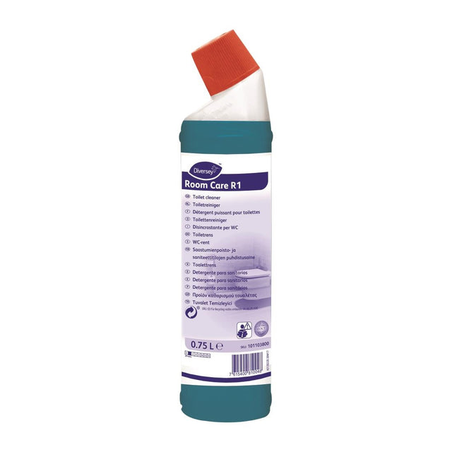 Room Care R1 Toilet Cleaner Ready To Use 750ml - CX820  Diversey   