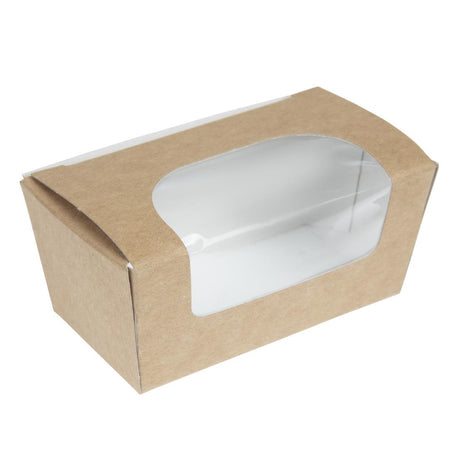 Colpac Compostable Kraft Cake Boxes with Window Small (Pack of 500) - FA360 Cake Boxes & Boards Colpac   