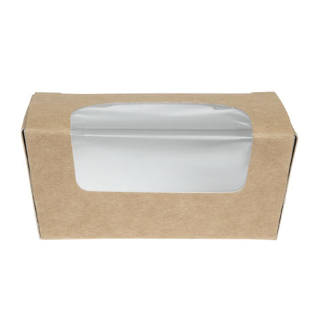 Colpac Compostable Kraft Cake Boxes with Window Small (Pack of 500) - FA360 Cake Boxes & Boards Colpac   