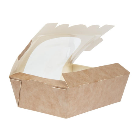 Colpac Zest Compostable Kraft Medium Salad Box 825ml/29oz (Pack of 250) - FA392  Colpac   