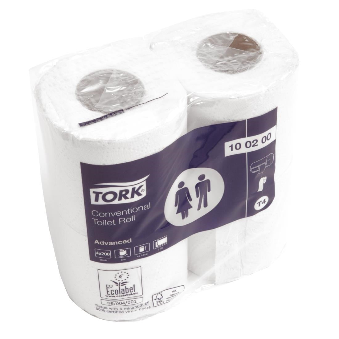 Tork Advanced Conventional Toilet Rolls (Pack of 36) - FA702  Tork   