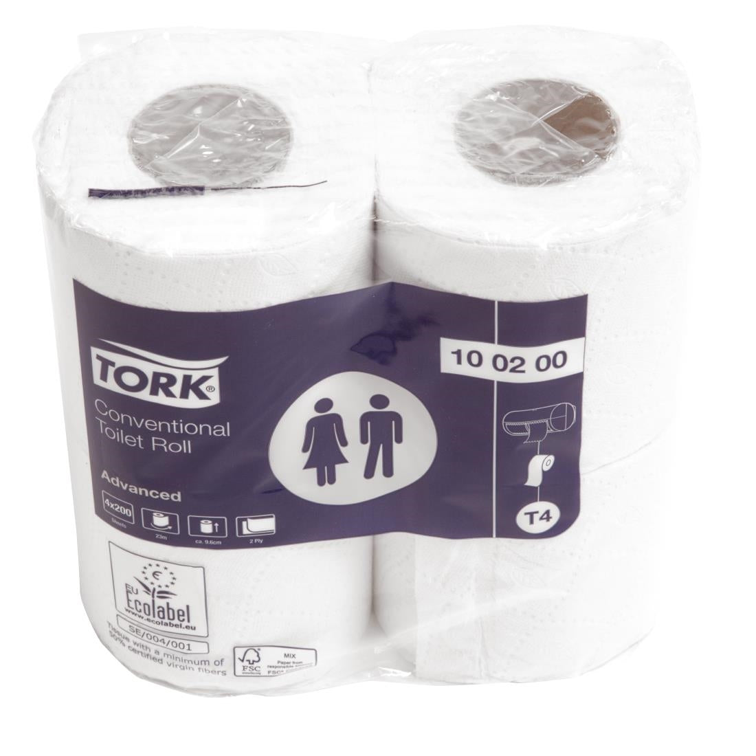 Tork Advanced Conventional Toilet Rolls (Pack of 36) - FA702  Tork   