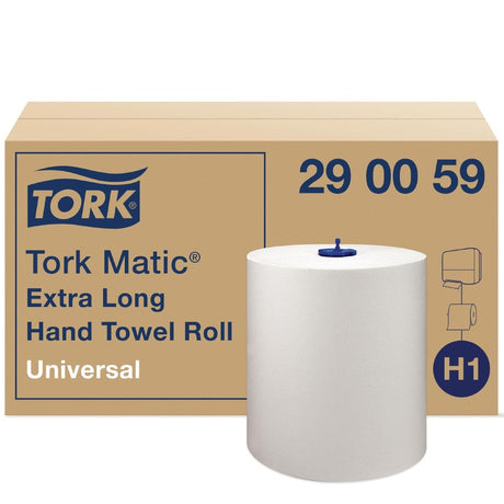 Tork Matic Extra-Long Hand Towel Rolls 1-Ply 280m (Pack of 6) - FA706  Tork   