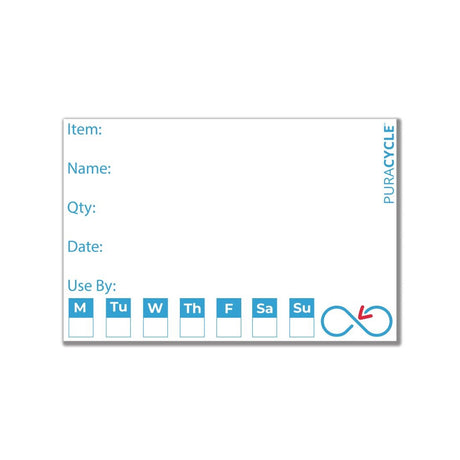 Puracycle Reusable Day Labels (Pack of 50) - FB281  PuraCycle   