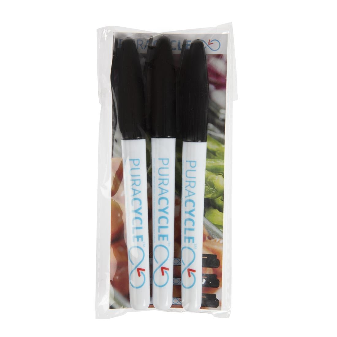 Puracycle Non-Toxic Marker Pens Black 3 Pack - FB284  PuraCycle   