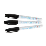 Puracycle Non-Toxic Marker Pens Black 3 Pack - FB284  PuraCycle   