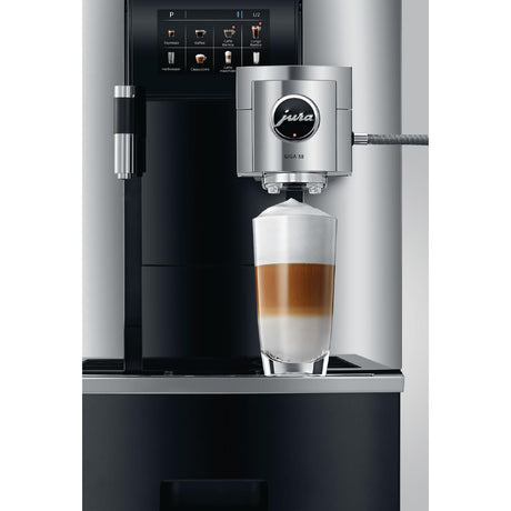 Jura Giga X8 Manual Fill Bean to Cup Coffee Machine Black - FB458  Jura   