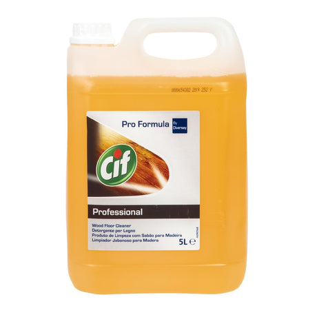 Cif Pro Formula Wood Floor Cleaner Concentrate 5Ltr - CX865  Pro-Formula   