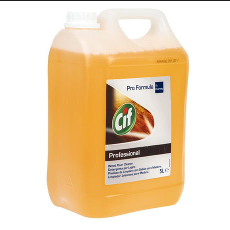 Cif Pro Formula Wood Floor Cleaner Concentrate 5Ltr - CX865  Pro-Formula   