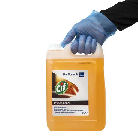 Cif Pro Formula Wood Floor Cleaner Concentrate 5Ltr - CX865  Pro-Formula   