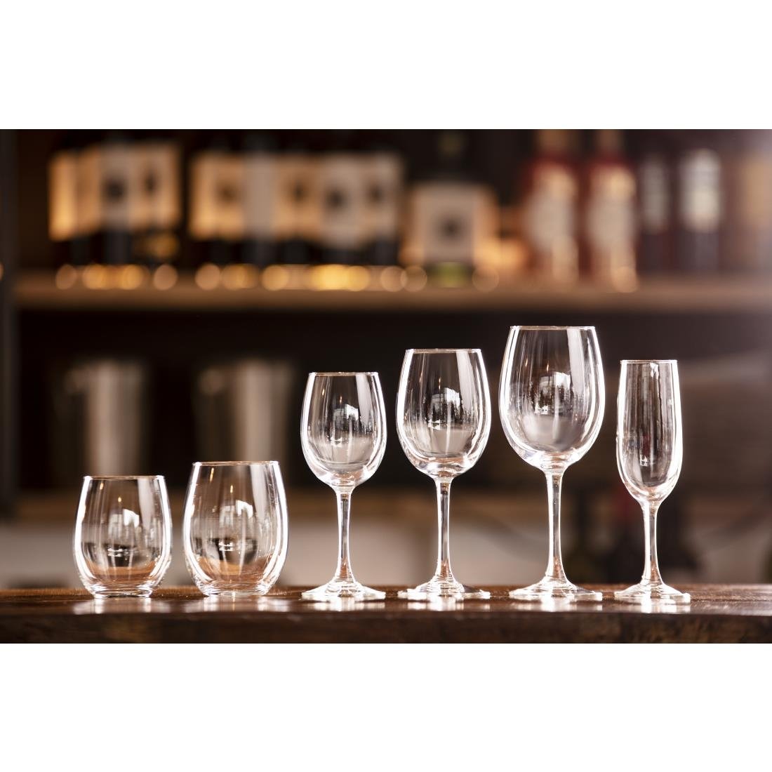 Olympia Rosario Wine Glasses 250ml (Pack of 6) - FB575 Wine Glasses Olympia   