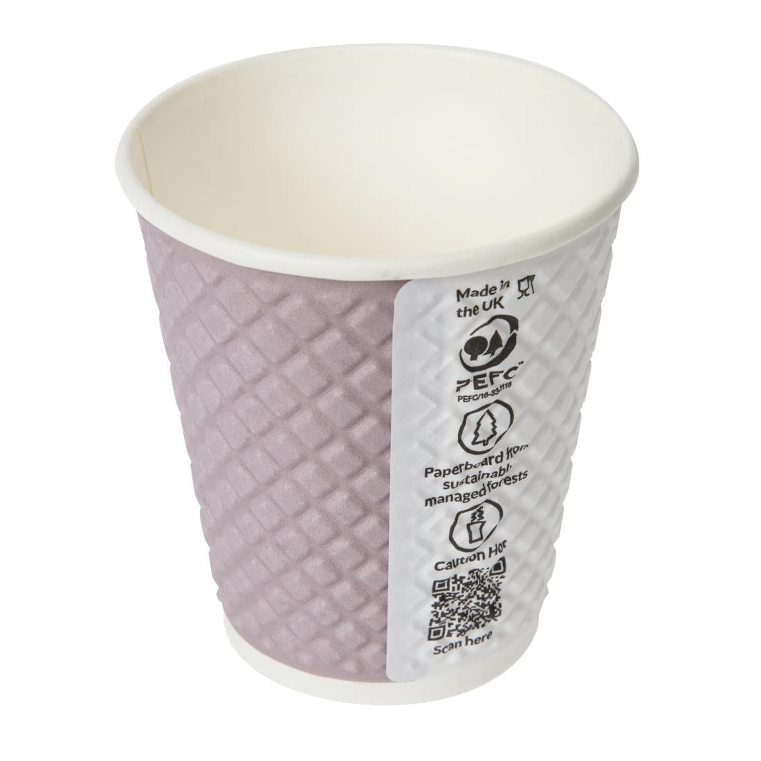 Huhtamaki Pause Disposable Coffee Cups Double Wall 256ml (Pack of 925) - FB587  Huhtamaki   