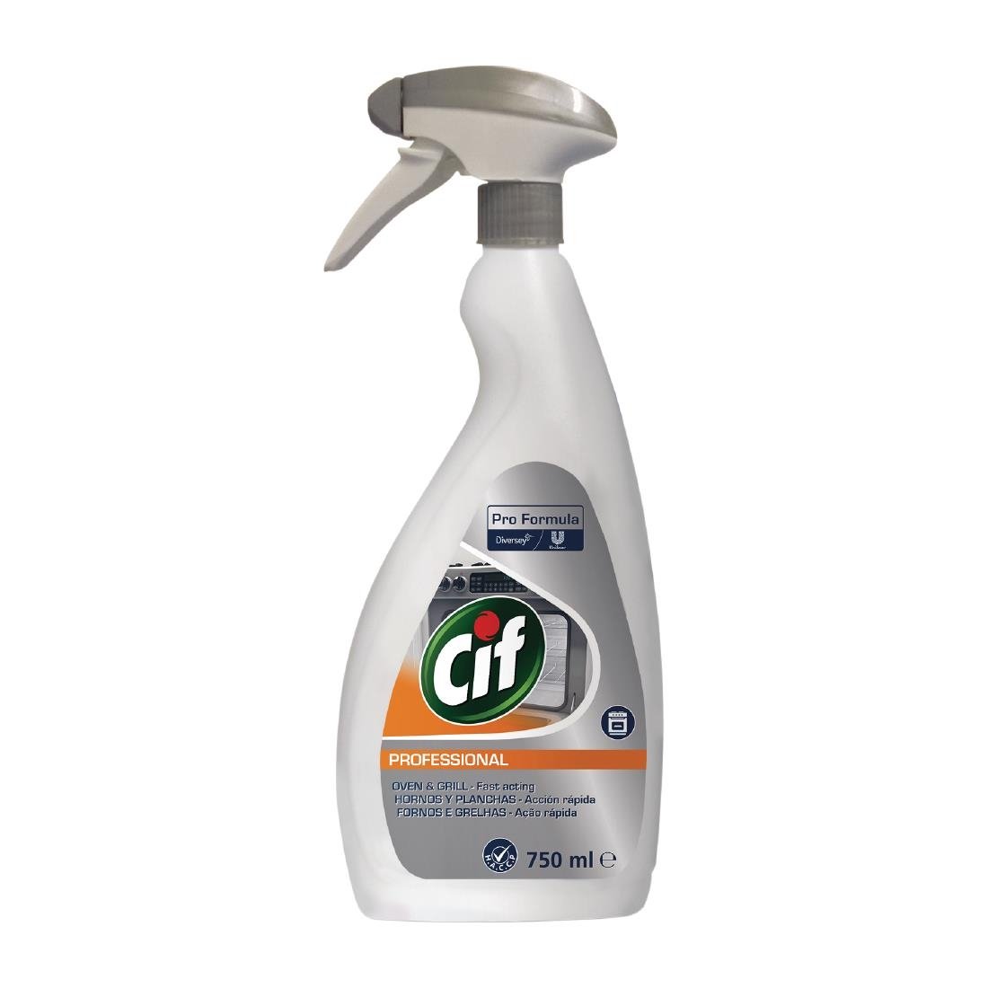 Cif Pro Formula Grill and Oven Cleaner Ready To Use 750ml - CX858  Pro-Formula   