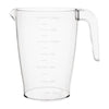 Olympia Kristallon Polycarbonate Stacking Jug 1.5ltr - FB892 Jugs, Pitchers, Decanters & Carafes Olympia   