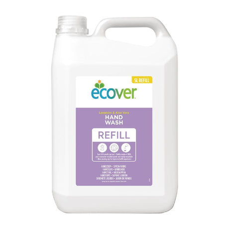 Ecover Perfumed Liquid Hand Soap Lavender 5Ltr - CX194  Ecover   