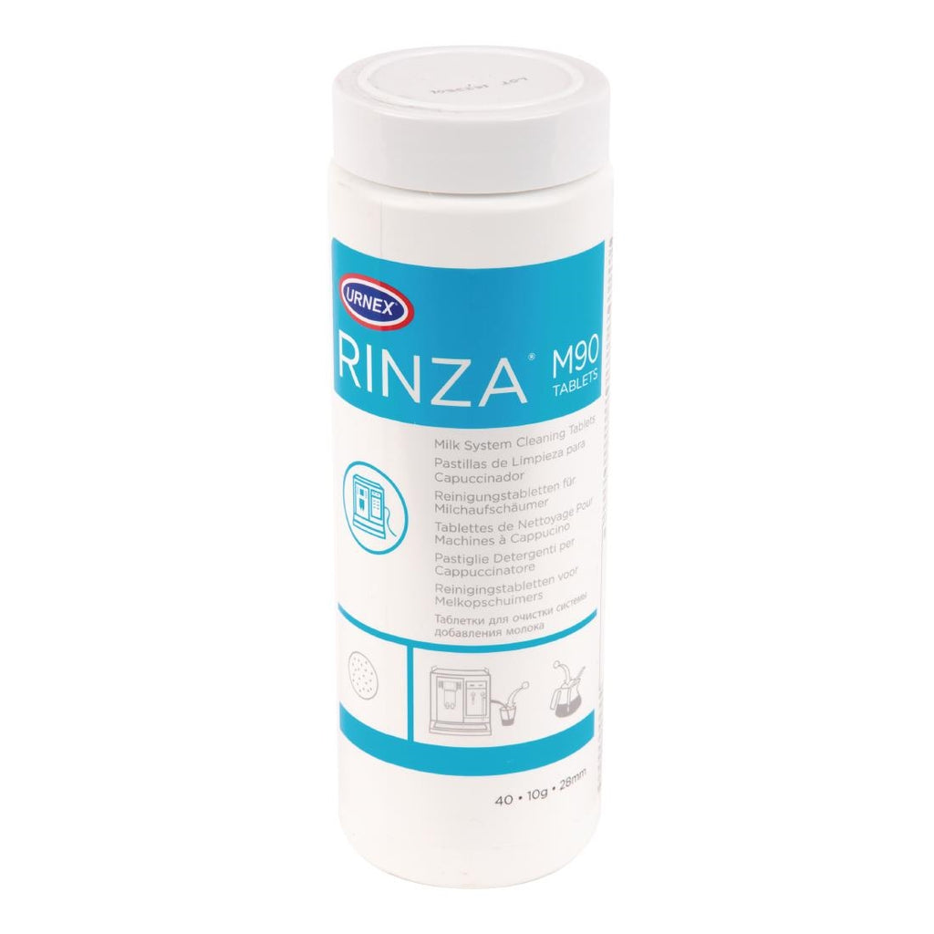 Urnex Rinza M90 Milk Frother Cleaner Tablets 10g (Pack of 40 Tablets) - CX502  Urnex   