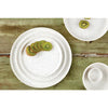 Olympia Cavolo Flat Round Plates White Speckle 180mm (Pack of 6) - FD902 Plates Olympia