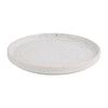 Olympia Cavolo Flat Round Plates White Speckle 180mm (Pack of 6) - FD902 Plates Olympia