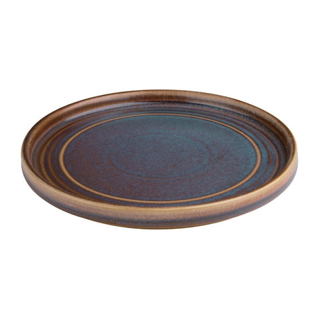 Olympia Cavolo Flat Round Plates Iridescent 180mm (Pack of 6) - FD914 Plates Olympia