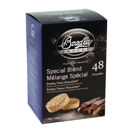 Bradley Food Smoker Special Blend Flavour Bisquette (Pack of 48) - FE647  Bradley   