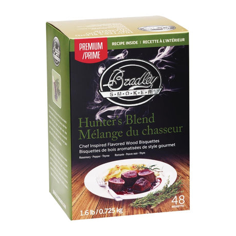 Bradley Food Smoker Hunters Blend Premium Flavour (Pack of 48) - FE648  Bradley   