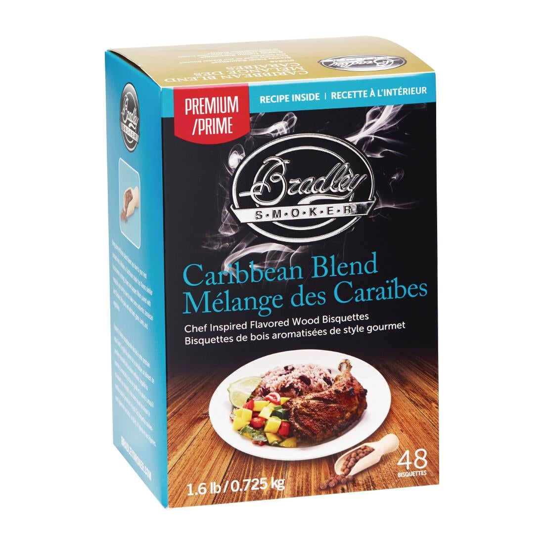 Bradley Food Smoker Caribbean Blend Premium Flavour (Pack of 48) - FE650  Bradley   